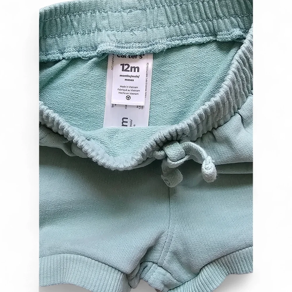 Carter's Mint Green Baby Shorts